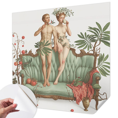 Vintage Tapete mit geheimnisvollem, elegantem Design