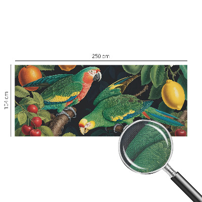 35D-Fototapete mit tropischem Abenteuer-Motiv