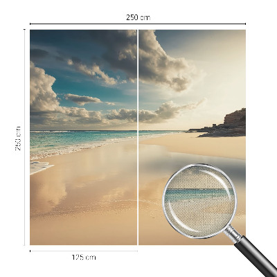 Moderne Fototapete nach Maß Sonnenküste