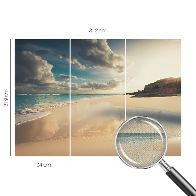 Moderne Fototapete nach Maß Sonnenküste