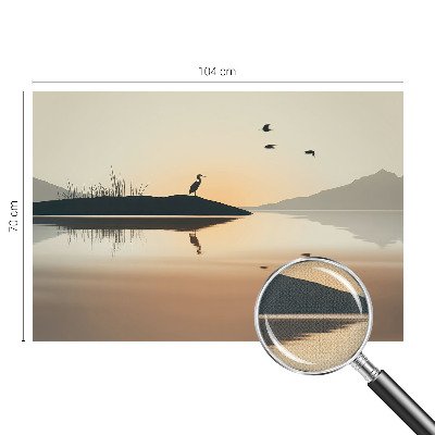 Fototapete nach Maß mit dem Motiv „Morgenstille“