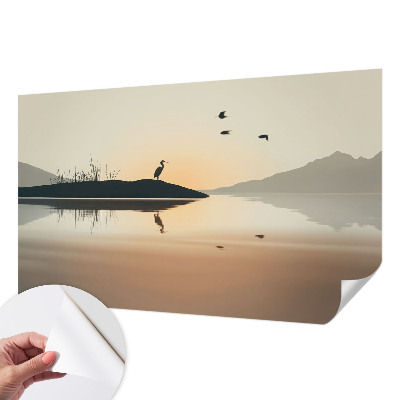 Fototapete nach Maß mit dem Motiv „Morgenstille“