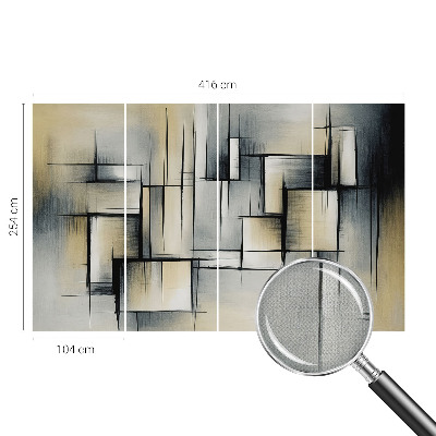 Hochwertige Bildtapete Abstrakte Geometrie