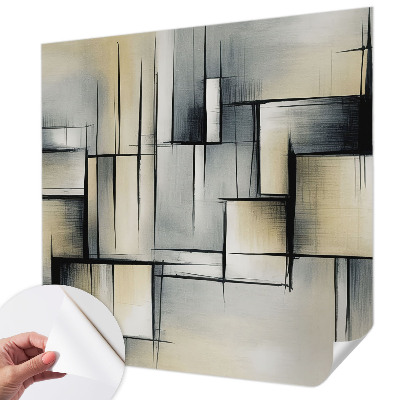 Hochwertige Bildtapete Abstrakte Geometrie