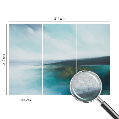 36D-Fototapete Wasserharmonie