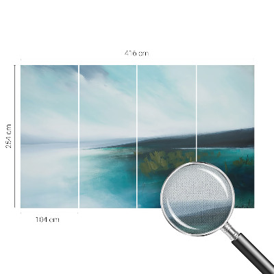 36D-Fototapete Wasserharmonie