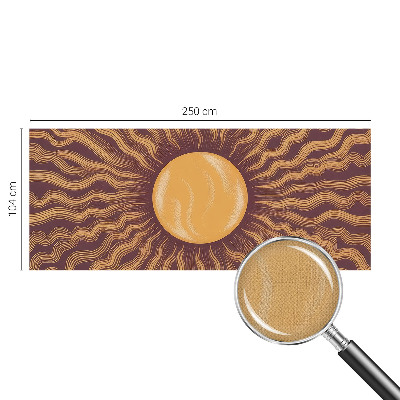 Selbstklebende Fototapete fürs Kinderzimmer Sonnenstrahlen