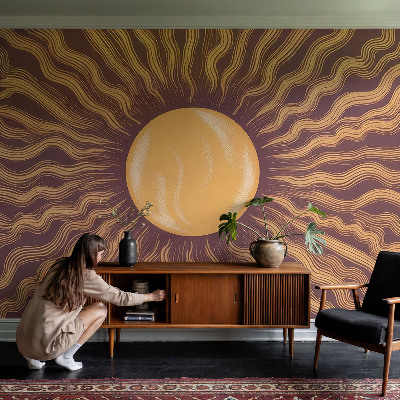 Selbstklebende Fototapete fürs Kinderzimmer Sonnenstrahlen