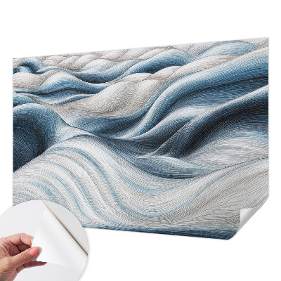 Fototapete in 3D-Optik Sanfte Wellen