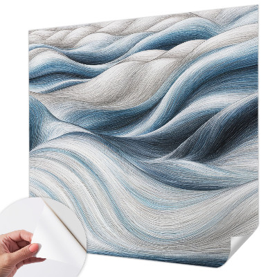 Fototapete in 3D-Optik Sanfte Wellen