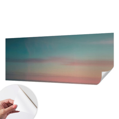 Vintage Tapete mit Motiv einer ruhigen See