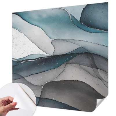 Motivtapete nach Maß Bunte Wellen