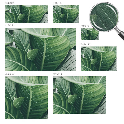 Selbstklebende Fototapete für die Wand Grüner Frieden