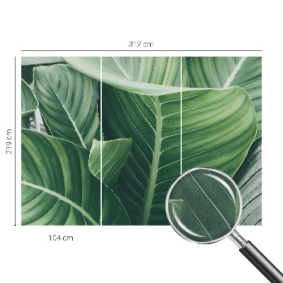 Selbstklebende Fototapete für die Wand Grüner Frieden