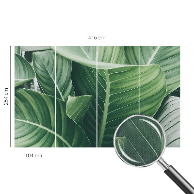 Selbstklebende Fototapete für die Wand Grüner Frieden