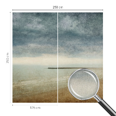 Selbstklebende Fototapete fürs Kinderzimmer Nostalgische Landschaft