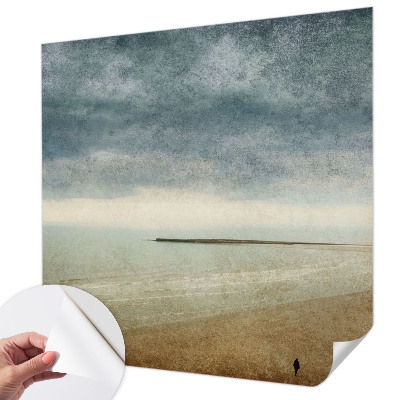 Selbstklebende Fototapete fürs Kinderzimmer Nostalgische Landschaft