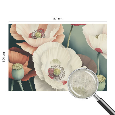 37D-Fototapete Blumenschönheit