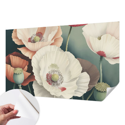 37D-Fototapete Blumenschönheit