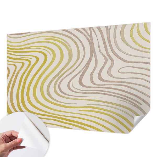 37D-Fototapete fürs Wohnzimmer Flüssige Eleganz