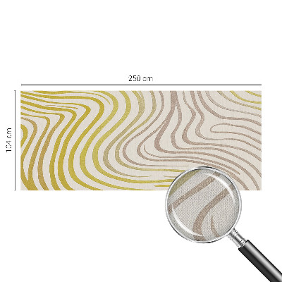 37D-Fototapete fürs Wohnzimmer Flüssige Eleganz