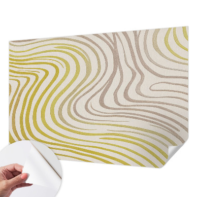 37D-Fototapete fürs Wohnzimmer Flüssige Eleganz