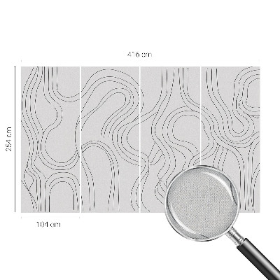 Moderne Fototapete nach Maß Bio-Linien