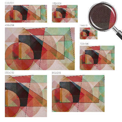 Motivtapete nach Maß Geometrische Abstraktion