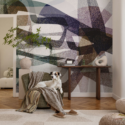 Vintage tapete Bunte Schleifen