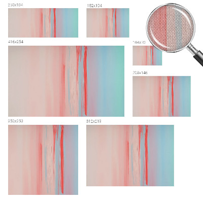 Selbstklebende Fototapete Farben der Harmonie