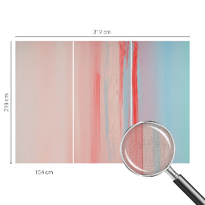 Selbstklebende Fototapete Farben der Harmonie