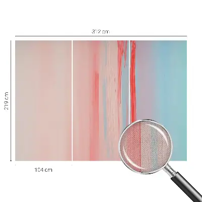 Selbstklebende Fototapete mit dem Motiv »Farben der Harmonie«