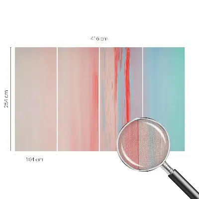 Selbstklebende Fototapete mit dem Motiv »Farben der Harmonie«