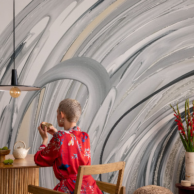 Selbstklebende Fototapete für die Wand mit abstraktem Marmor‑Motiv
