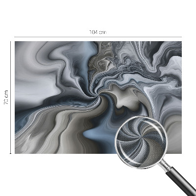 Selbstklebende Fototapete fürs Wohnzimmer Wirbelnde Wolken