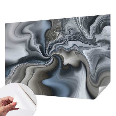 Selbstklebende Fototapete fürs Wohnzimmer Wirbelnde Wolken