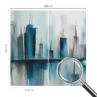Selbstklebende Fototapete fürs Schlafzimmer Stadtlandschaften