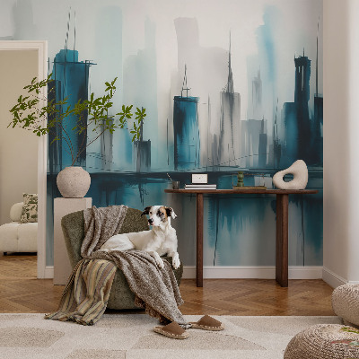 Selbstklebende Fototapete fürs Schlafzimmer Stadtlandschaften