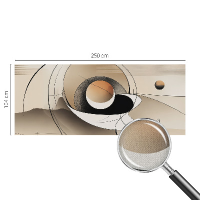 Moderne Fototapete nach Maß Harmonische Abstraktion