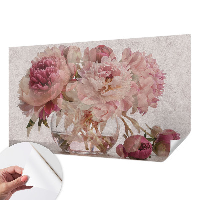 Hochwertige Bildtapete Pfingstrosen-Charm