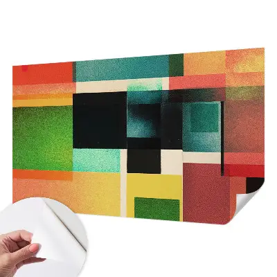 Selbstklebende Fototapete für die Wand mit einem geometrisch-abstrakten Motiv