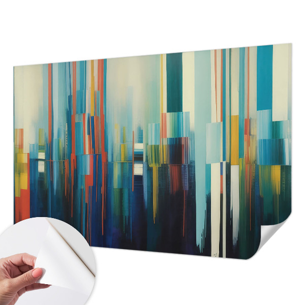 Selbstklebende Fototapete Abstrakte Streifen