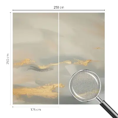 39D-Fototapete mit einem Muster aus sanften Streifen