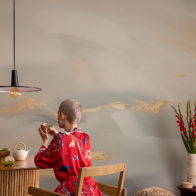 39D-Fototapete Sanfte Streifen