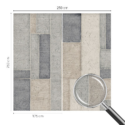 Fototapete in 3D-Optik Geometrisches Mosaik