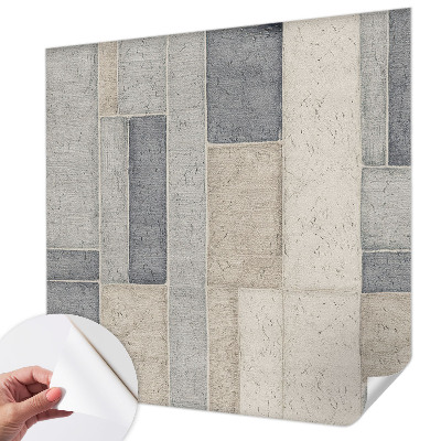 Fototapete in 3D-Optik Geometrisches Mosaik