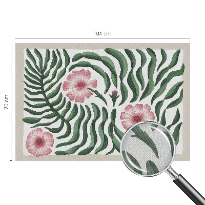 39D-Fototapete fürs Schlafzimmer Blütenblätter