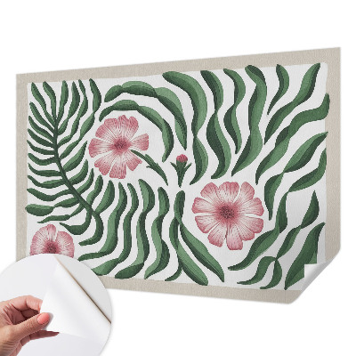 39D-Fototapete fürs Schlafzimmer Blütenblätter