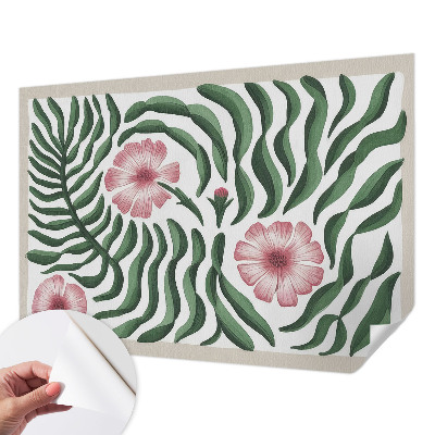 39D-Fototapete fürs Schlafzimmer Blütenblätter