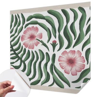 39D-Fototapete fürs Schlafzimmer Blütenblätter